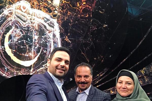 عکس پدر مادر احسان علیخانی