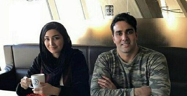عکس های پوریا پورسرخ با همسرش