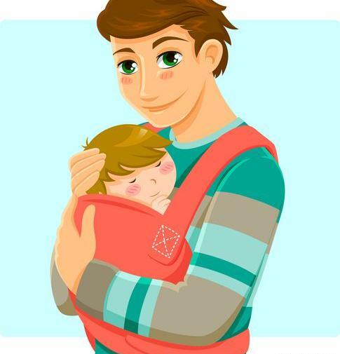 عکس پدر پسری کارتونی