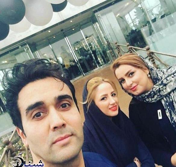 عکس پوریا پورسرخ و همسر واقعیش