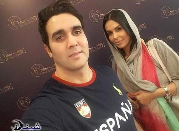 عکس پوریا پورسرخ وهمسرش واقعیش