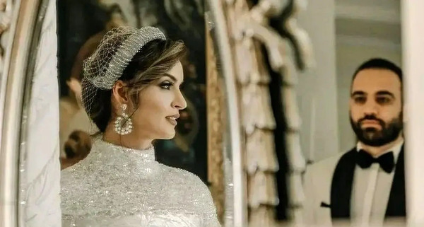 عکس نیلوفر پارسا و همسرش