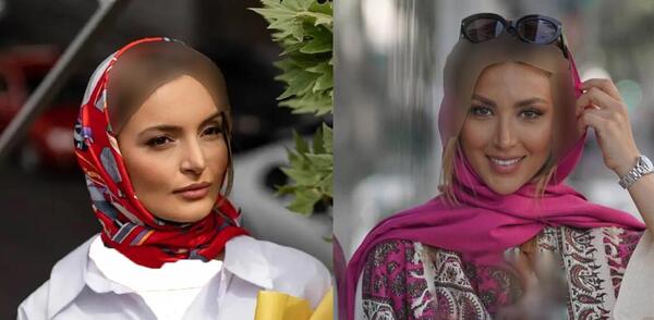 عکس نیلوفر پارسا و دوقلوهایش