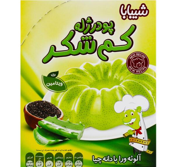 عکس پودر ژله شیبابا