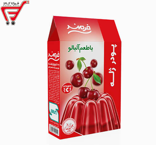عکس پودر ژله شیبابا
