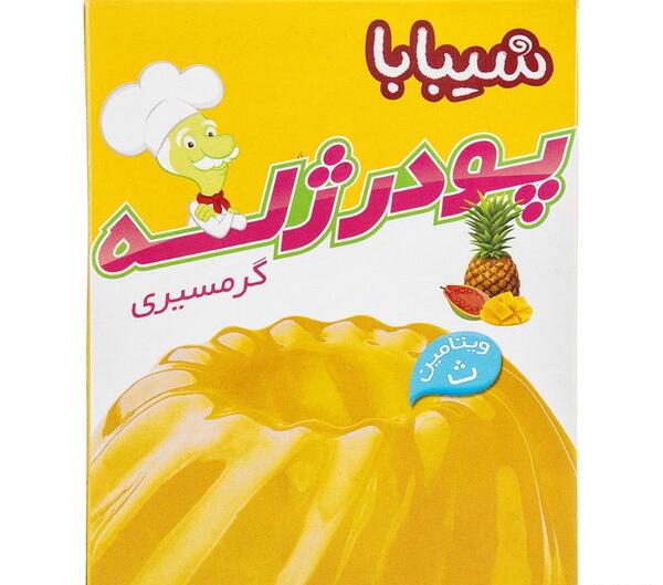عکس پودر ژله شیبابا