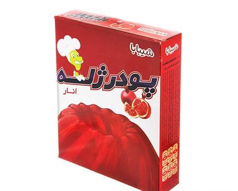 عکس پودر ژله شیبابا