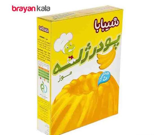 عکس پودر ژله شیبابا