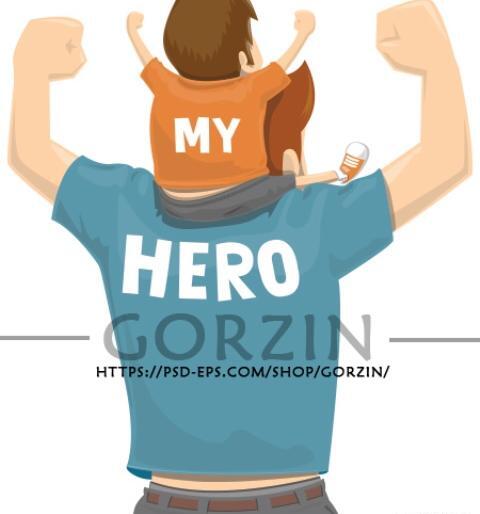 عکس فانتزی پدر پسری