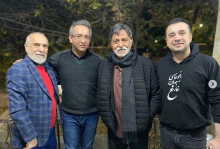 عکس پدر و برادر کمند امیر سلیمانی