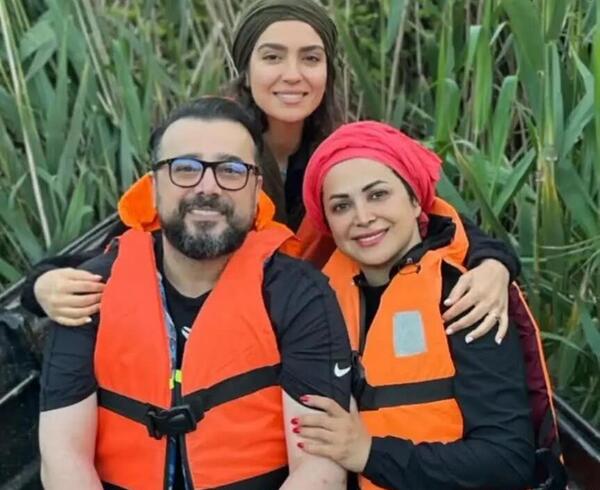 عکس پدر و برادر کمند امیر سلیمانی