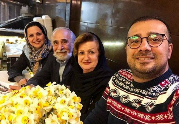 عکس پدر و برادر کمند امیر سلیمانی