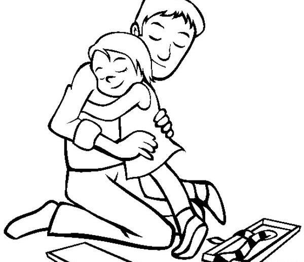 عکس نقاشی پدر ساده