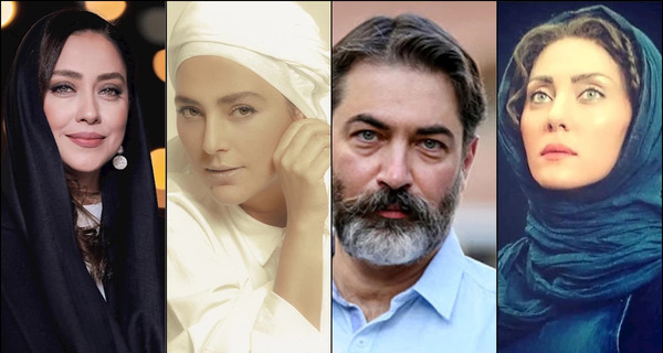 عکس بازیگر پارسا پیروزفر و همسرش