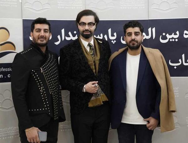 عکس ماکان آریا پارسا و همسرش