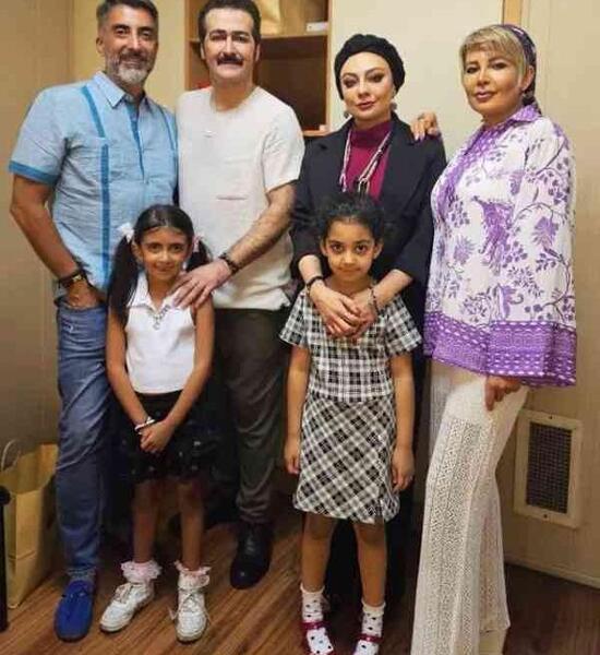 عکس پدر و مادر یکتا ناصر