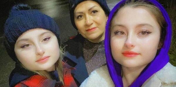 عکس پدر و مادر و برادر نیکا فلاحی