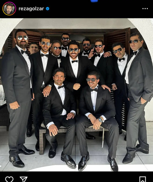 عکس پدر محمدرضا گلزار