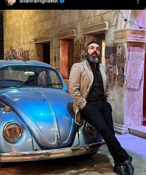 عکس پدر شهرام قائدی