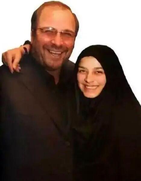عکس پدر مادر قالیباف