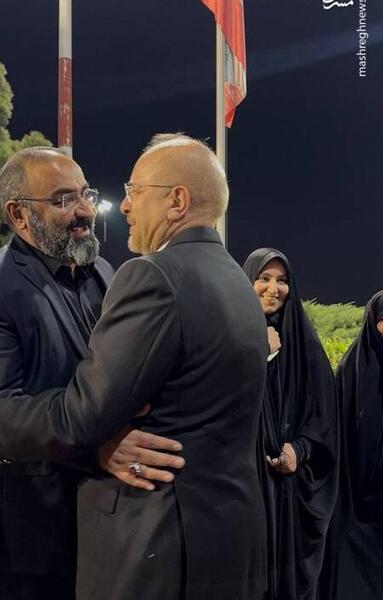 عکس پدر مادر قالیباف