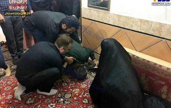 عکس پدر و مادر سردار قاسم سلیمانی