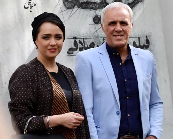 عکس پدر مادر علی صادقی