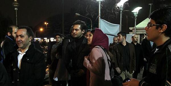 عکس های هنرمندان در مراسم ختم پدر شهاب حسینی