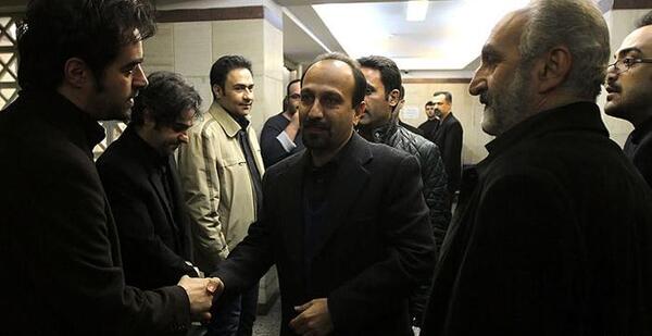 عکس های هنرمندان در مراسم ختم پدر شهاب حسینی