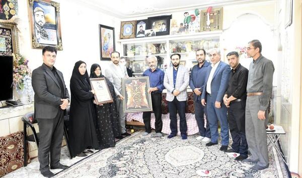 عکس پدر شهید حججی
