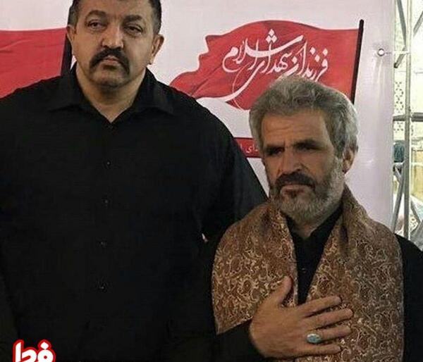 عکس پدر شهید حججی