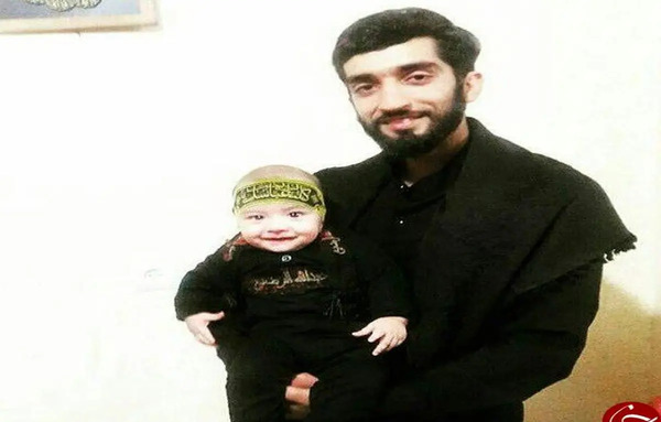 عکس پدر شهید حججی