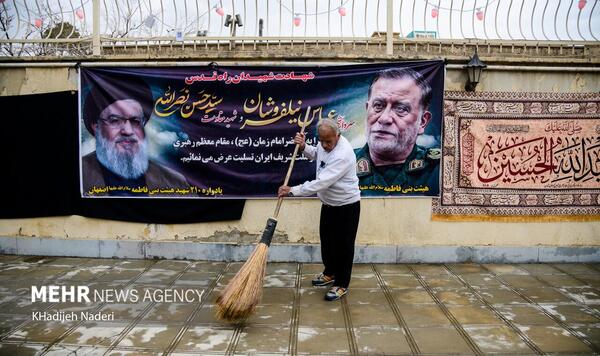عکس پدر شهید نیلفروشان