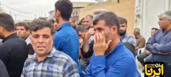 عکس پدر شهید حمزه جهاندیده