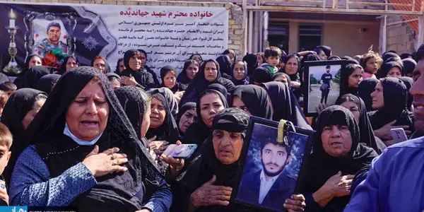 عکس پدر شهید حمزه جهاندیده