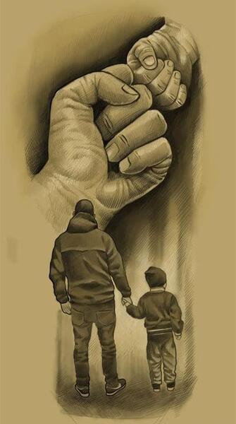 عکس صفحه گوشی پدر