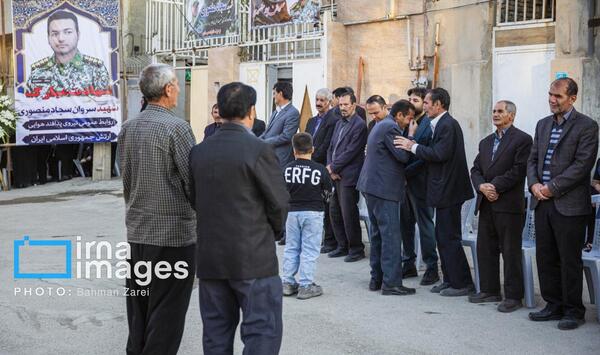 عکس پدر شهید سجاد منصوری