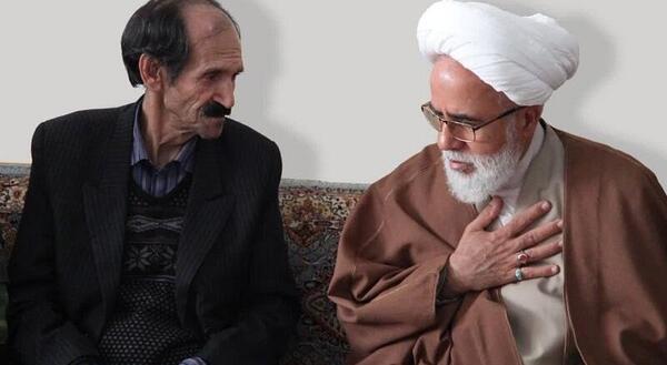 عکس پدر شهید سجاد منصوری