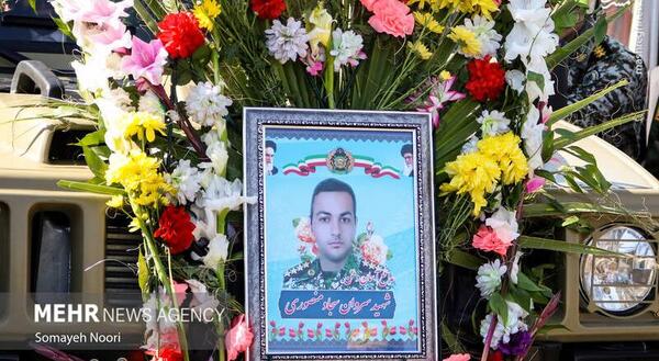 عکس پدر شهید سجاد منصوری