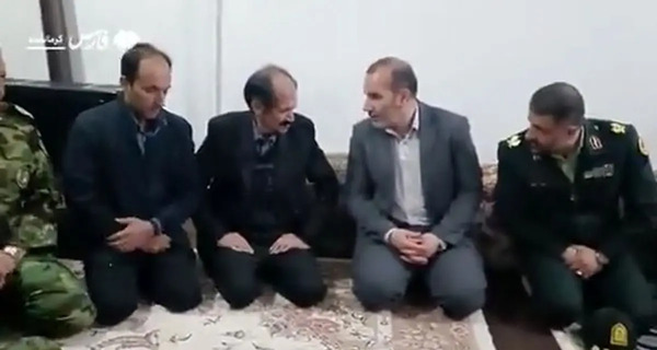 عکس پدر شهید سجاد منصوری