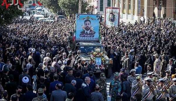 عکس پدر شهید سجاد منصوری
