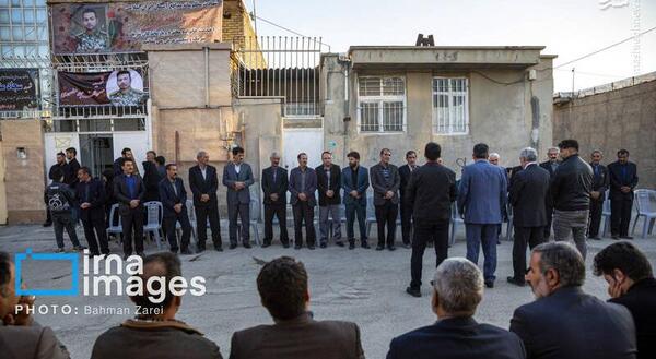 عکس پدر شهید سجاد منصوری