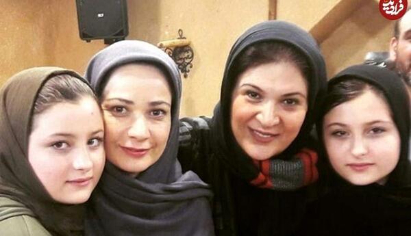 عکس پدر مادر سارا نیکا فرقانی اصل
