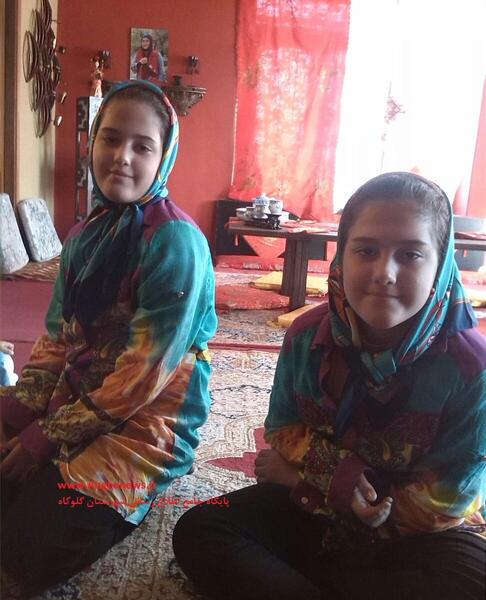 عکس پدر و مادر سارا و نیکا فرقانی اصل در خارج