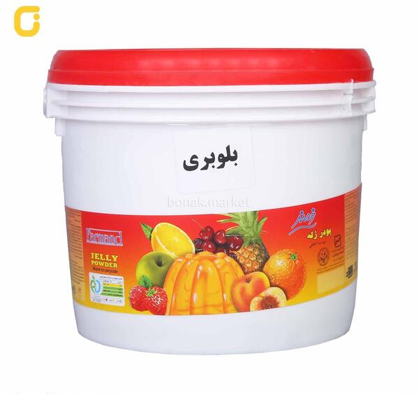 عکس پودر ژله بلوبری