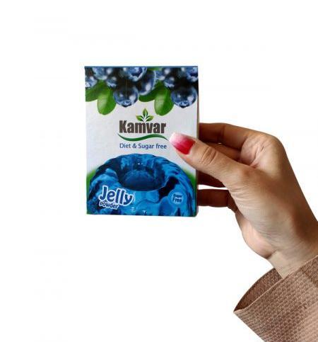 عکس پودر ژله بلوبری