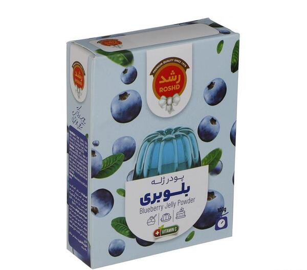 عکس پودر ژله بلوبری