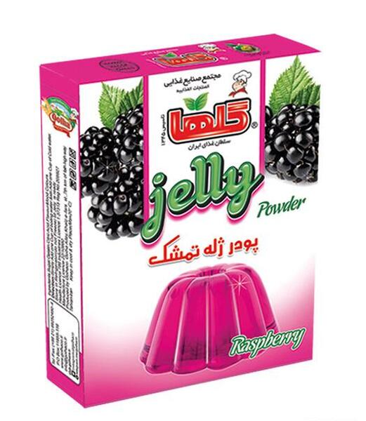 عکس پودر ژله بلوبری
