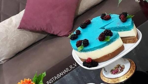 عکس پودر ژله بلوبری