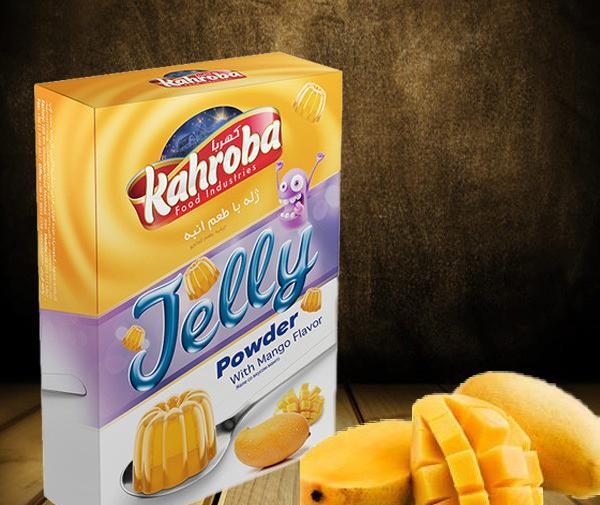 عکس پودر ژله بلوبری